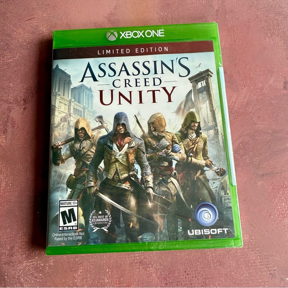 Xbox One Assassins Creed Unity Limited Edition Video Game New Factory Sealed